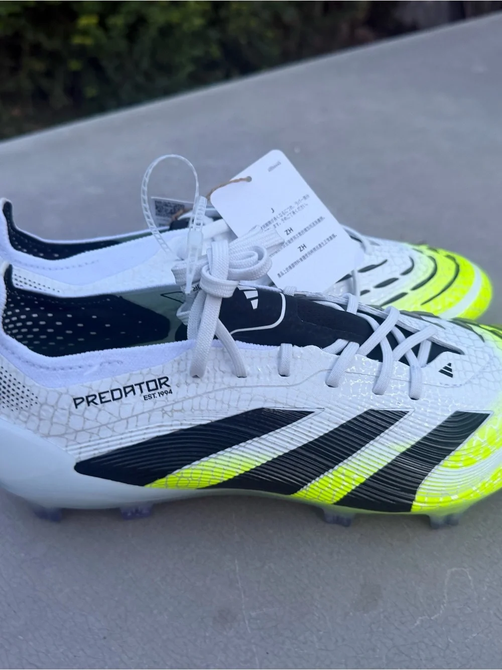 Adidas Predator Elite FG Soccer Cleats - sz 7 Mens / 8 Women’s